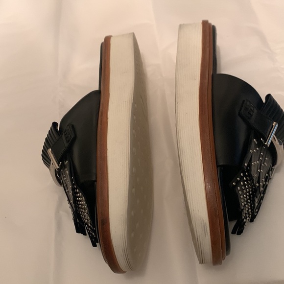 Todd’s black sandals with chrome detail, size 39 - Picture 6 of 10